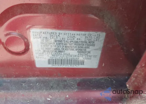 2019 Nissan Versa Note Sv из США, поврежденный, VIN 3N1CE2CP1KL366917